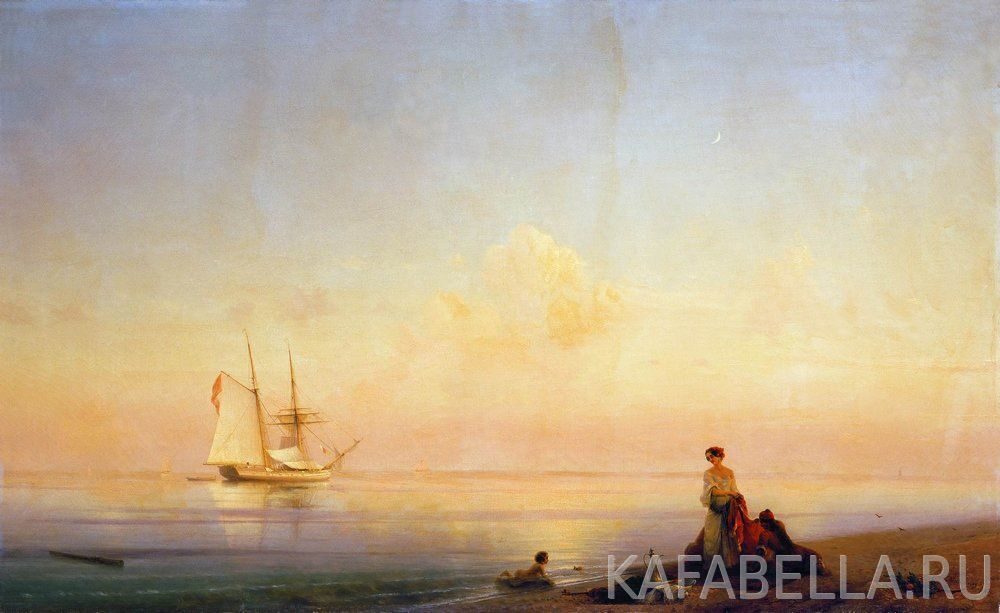 берег-моря.-штиль-1843